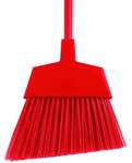 O'Cedar 6403-6 Commercial MaxiClean Large Angle Broom, Unflagged, Red