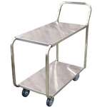 Omcan 13118, 44-inch Stainless Steel Solid Top Stock Cart