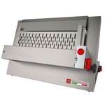 Omcan BE-IT-0400, 17-inch Stainless Steel Adjustable Electric Dough Roller with 15.75-inch Roller