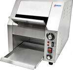 Omcan CE-CN-0254-T, 14.5-inch Stainless Steel Conveyor Toaster with 9.6-inch Conveyor Belt, 1800W