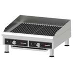 Omcan CE-CN-0610-DN, 24-inch Cast Iron Electric Charbroiler/Griddle