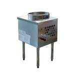 Omcan CE-CN-WOK, 13-inch Stainless Steel Natural Gas Wok Range, 95,000 BTU