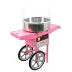 Omcan CF-CN-0520-T, 37-inch Stainless Steel Cotton Candy Machine with Trolley