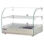 Omcan DW-CNвЂЊ-0045-L Countertop Display Warmer with Front Curved Glass, EA
