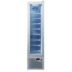 Omcan FR-CN-0105, 16.5-inch 1 Glass Door Slim Display Freezer, 3.7 Cu.Ft