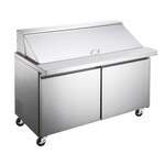 Omcan PT-CN-1194-H, 47-inch 2 Doors Stainless Steel Mega Refrigerated Prep Table