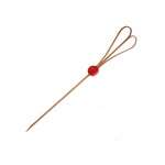 PacknWood 209BBJIGR, 5.9-Inch Heart Bamboo Picks with Red Ball, 1000/CS