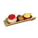 PacknWood 209BBOSAKA, 5.9x1.4x0.53-Inch Osaka Half Circular Bamboo Dish, 200/CS