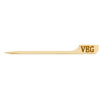 PacknWood 209BBTGVEG, 3.57-Inch Food Information Picks "Veg", 1000/CS
