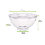 PacknWood 209MBMILOU90, 3 Oz "Milou" Round Mini Bowl, 240/CS