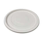 PacknWood 210APUC455, 18-Inch Dia White Round Sugarcane Platter, 24/CS