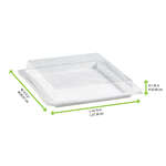 PacknWood 210APUTRPL25, Clear PET Lid For 210APUTRP3, 200/CS