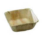 PacknWood 210BBA1313, 5.1x5.1x2-Inch Square Palm Leaf Bowl, 100/CS