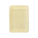 PacknWood 210BBA191419, 7.6x5.65x1-Inch "Scandinavia" Rectangular Wooden Plate, 250/CS