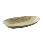 PacknWood 210BBAEG19, 7.4x4.6x0.8-Inch Medium Egg Shaped Palm Leaf Plate, 100/CS