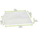 PacknWood 210BBAL2621, Clear PET Lid for 210BBA2621, 200/CS