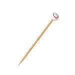 PacknWood 210BBBASB12, 4.8-Inch Bamboo Baseball Skewers, 1000/CS