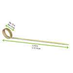 PacknWood 210BBTWIST12, 4.8-Inch Bamboo Side Twisted Skewers, 2000/CS