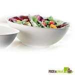 PacknWood 210BCHIC750, 24-Oz Bio'n'Chic Oval Sugarcane Bowl, White, 250/CS