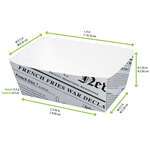 PacknWood 210BCNEWS250, 4x2.5x1.55-Inch Corrugated Cardboard Box with Newspaper Print, 1000/CS