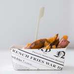 PacknWood 210BCNEWS250, 4x2.5x1.55-Inch Corrugated Cardboard Box with Newspaper Print, 1000/CS