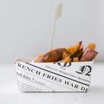 PacknWood 210BCNEWS440, 4.8x3.45x1.5-Inch Corrugated Cardboard Box with Newspaper Print, 1000/CS