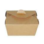 PacknWood 210BIO1K, 5x4.25x2.5-Inch Kraft Take-Out Meal Box, 450/CS