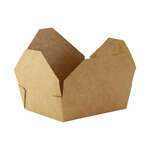 PacknWood 210BIOKMINI, 4.65x3.8x1.35-Inch Mini Kraft Take-Out Meal Box, 500/CS