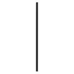 PacknWood 210CHP14FBLK, 5.7x0.23-Inch Solid Black Cocktail Paper Straws - Unwrapped, 3000/CS