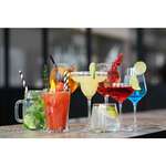 PacknWood 210CHP19BLKW, 7.75x0.23-Inch Black & White Striped Paper Straws - Wrapped, 3000/CS