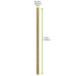 PacknWood 210CHP19KR, 7.75x0.23-Inch Kraft Paper Straws - Unwrapped, 3000/CS