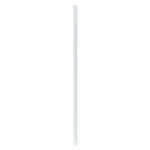 PacknWood 210CHP26WHW, 9.95x0.23-Inch Solid White Paper Straw Individually - Wrapped, 3000/CS