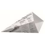 PacknWood 210CNEWS450, 14.5 Oz Sturdy Paper Cones with Newspaper Print, 500/CS