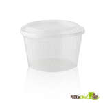 PacknWood 210COUPCD350, 12 Oz, Crystal Thick PS Deli Container 100/PK