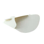 PacknWood 210CREP, 7.25x5.9-Inch White Crepe Holder, 1000/CS