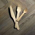 PacknWood 210CVB143, 5.4-Inch Unwrapped Small Wooden Spoon, 2000/CS