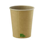 PacknWood 210GCZEN10, 10OZ, Zen Kraft Recyclable Paper Cups, 1000/CS