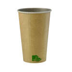 PacknWood 210GCZEN20, 20 Oz Zen Kraft Recyclable Paper Cup, 500/CS