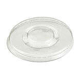 PacknWood 210GKL80, 3-inch Dia Clear PET Flat Lid for 210POC151N & 210POB151 Cups, 1000/CS