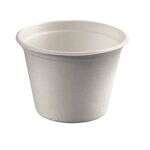 PacknWood 210GPU350, 12 Oz White Sugarcane Takeout Bowl, 500/CS (Discontinued)