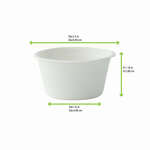 PacknWood 210GPU7, 2 Oz White Sugarcane Souffle/Portion Cup, 2000/CS