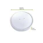 PacknWood 210LSOUP8, 3.5-inch Vented Paper Lid for 210SOUP8 & 210SOUPK8K Containers, 500/CS