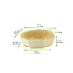 PacknWood 210NBAKERD10, 6 Oz Round Baking Mold with Liner, 200/CS