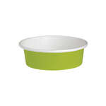 PacknWood 210PC480V, 16-oz Round Buckaty To Go Paper Container, Green, 360/CS. Lids are sold separately