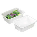 PacknWood 210RECLIDPP, 6.8-inch Dia Clear PP Lid for 210APUREC500 & 210APUREC750 Bowls, 250/CS