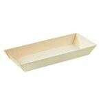 PacknWood 210SAMBQ215, 14 Oz Rectangular "Samurai" Wooden Tray, 100/PK