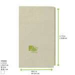 PacknWood 210SEC41412P, 15x15-inch Kraft Tissue Napkin, 2400/CS