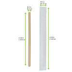 PacknWood 210SPATB11E, 4-inch Individually Wrapped Wooden Coffee Stirrers, 10000/CS
