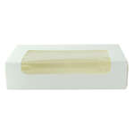 PacknWood 210TOASTW, 28 Oz White Laminated Window Box, 200/CS