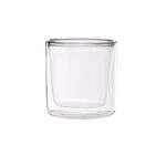 PacknWood 210VBOBALI, 2 Oz Double Wall Short Mini Glass, 48/PK